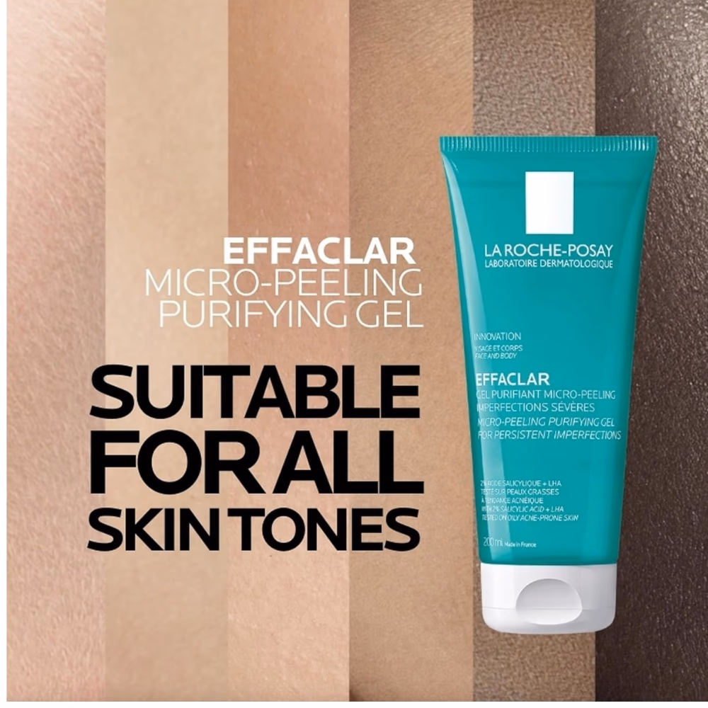 La Roche-Posay Effaclar Micro-Peeling Purifying Gel 200ml 3
