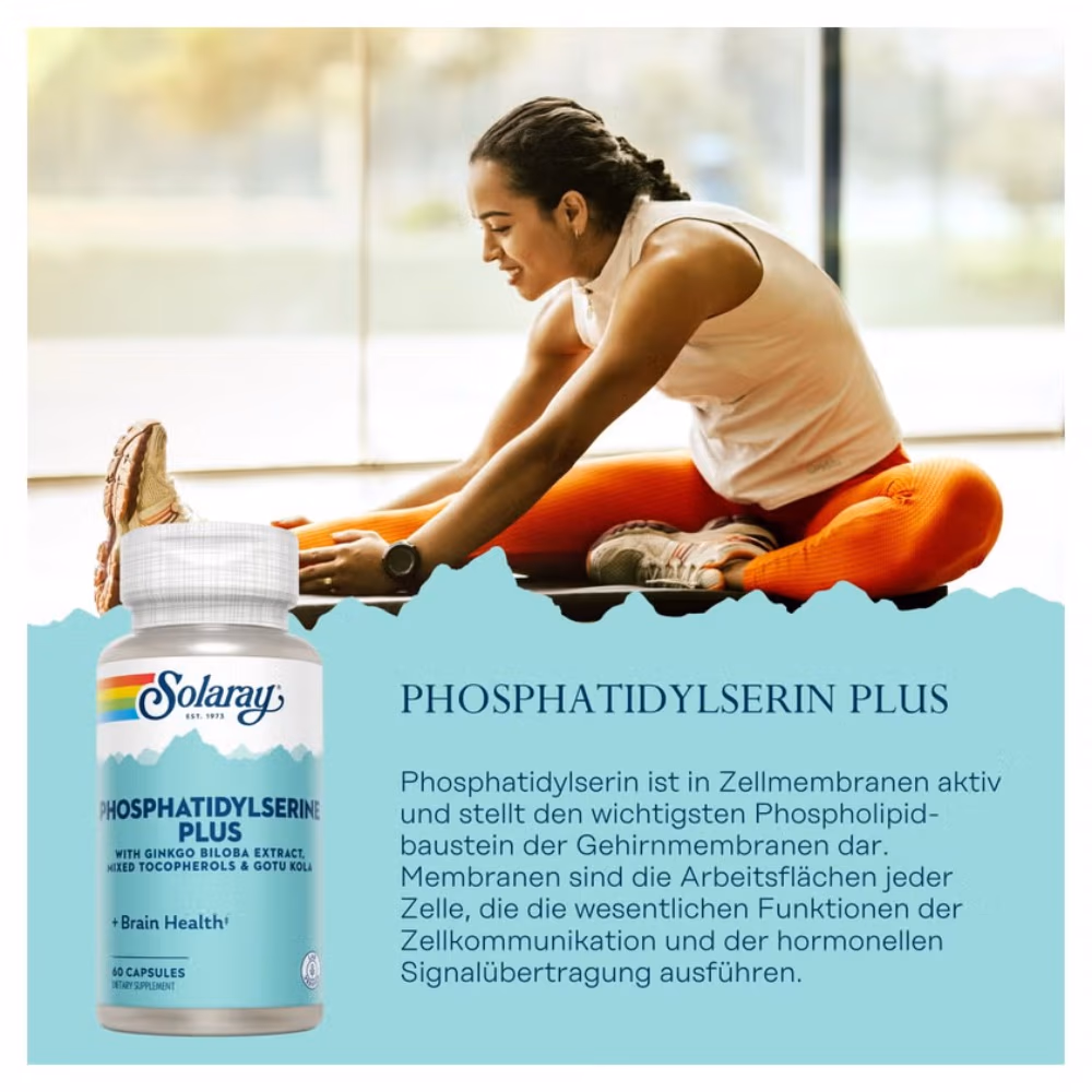 Solaray Phosphatidylserine Plus 60 Caps 2
