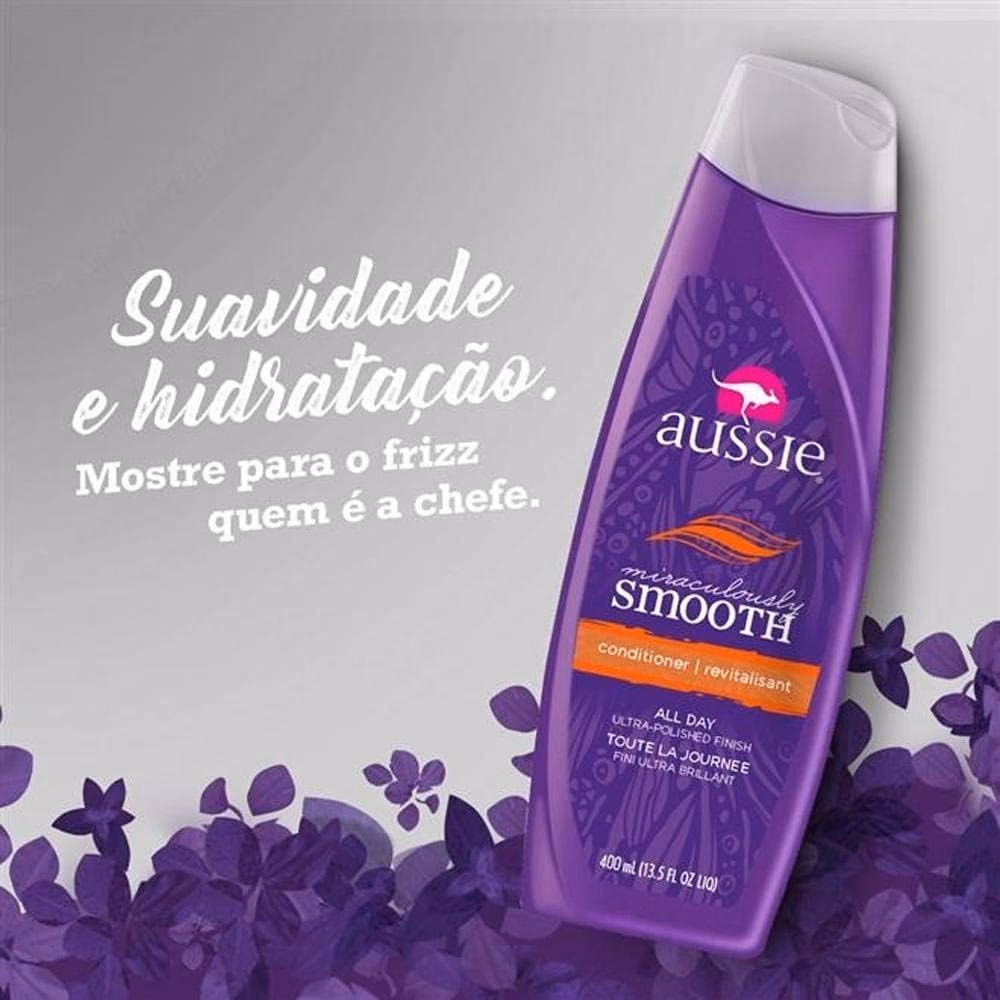 Aussie Miraculously Smooth Conditioner 400Ml 5