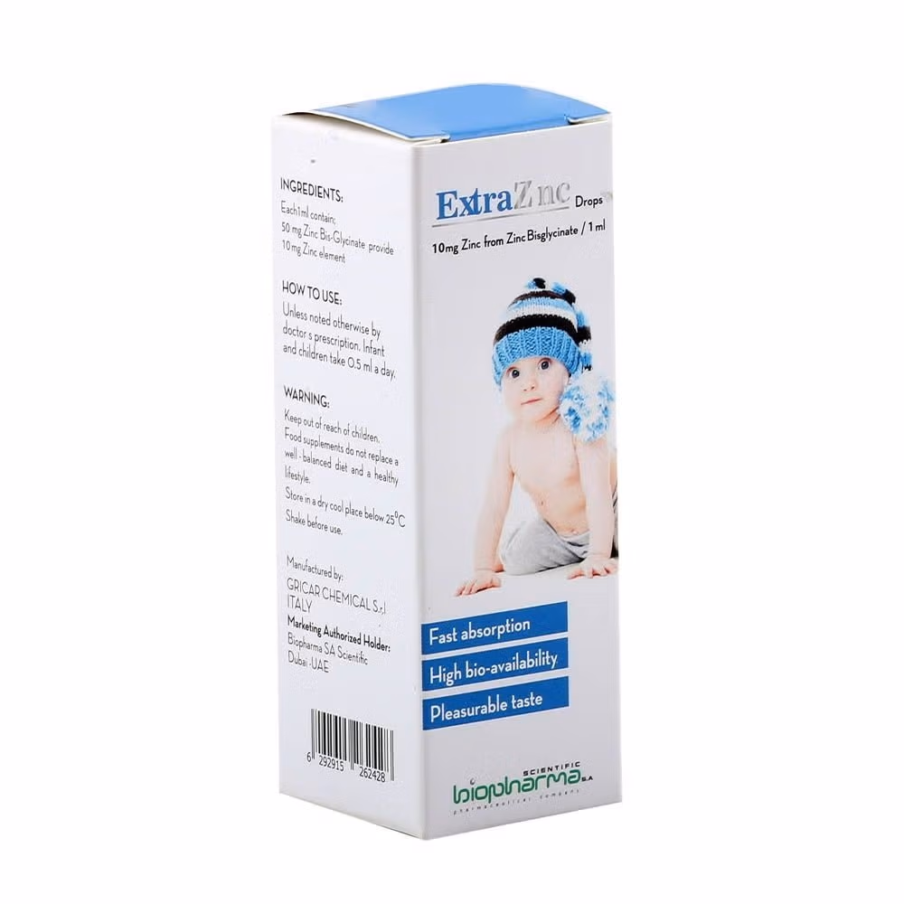 ExtraZnc Zinc Drops 10mg/1ml - 20ml 2