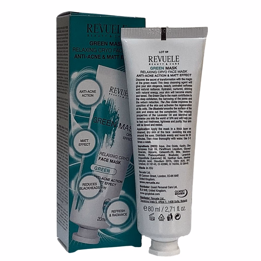 Revuele Green Mask Anti Acne 80Ml 3