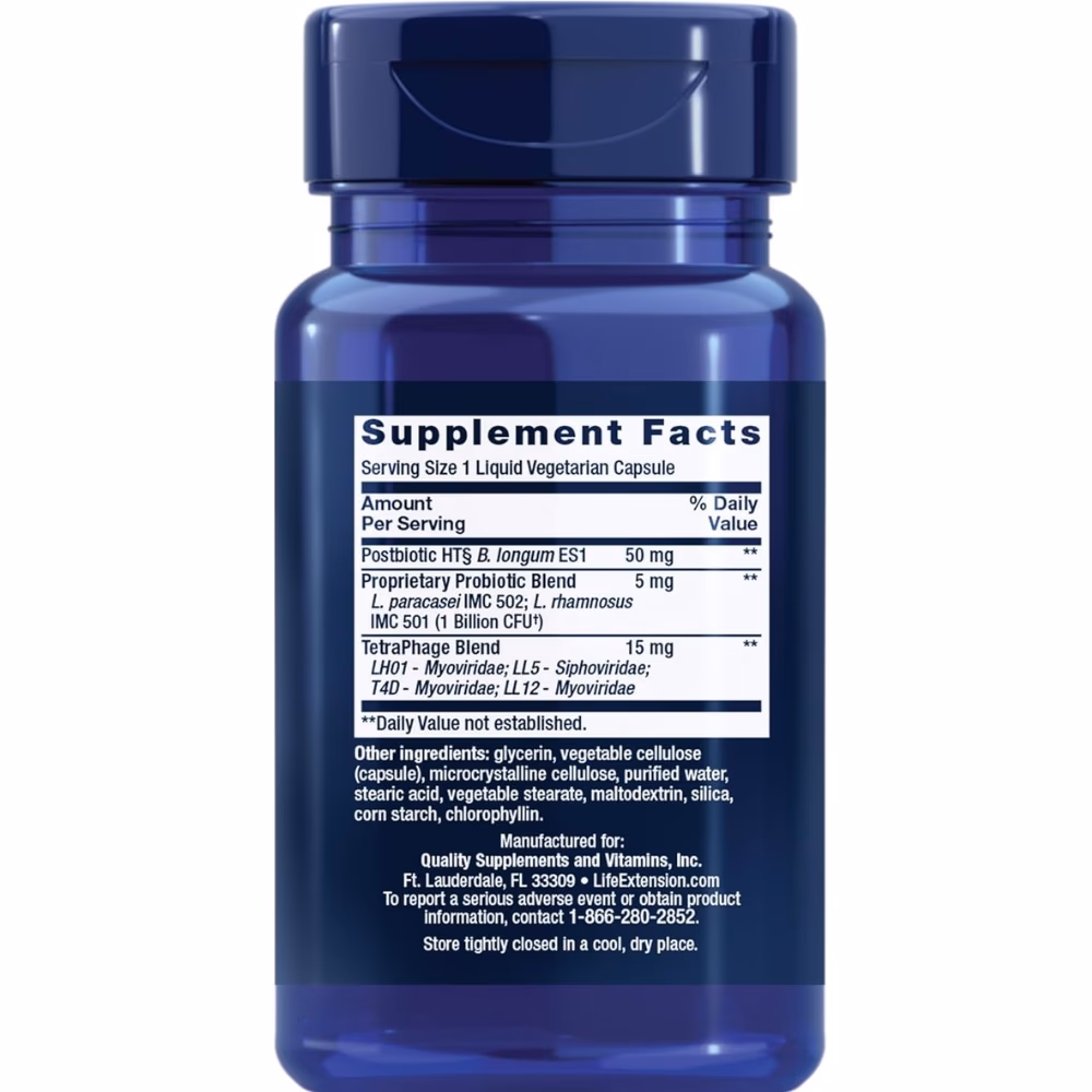 Life Extension Florassist Probiotic GI -30 Capsules 2
