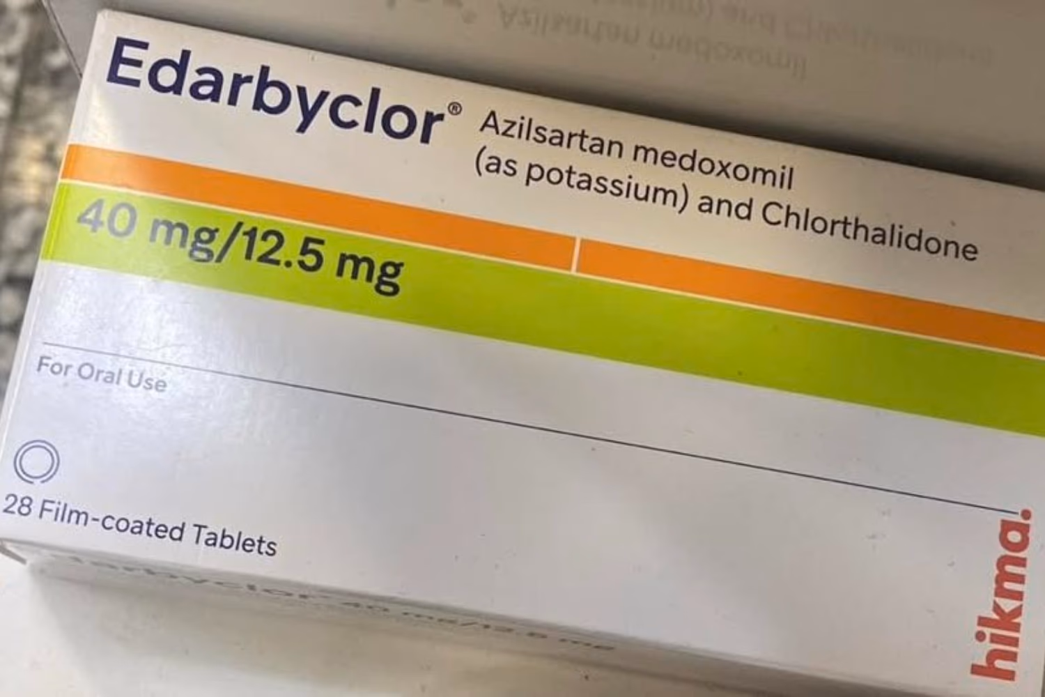 Edarbyclor 40mg/12.5mg Tablet | Pack of 28 Tablets 2