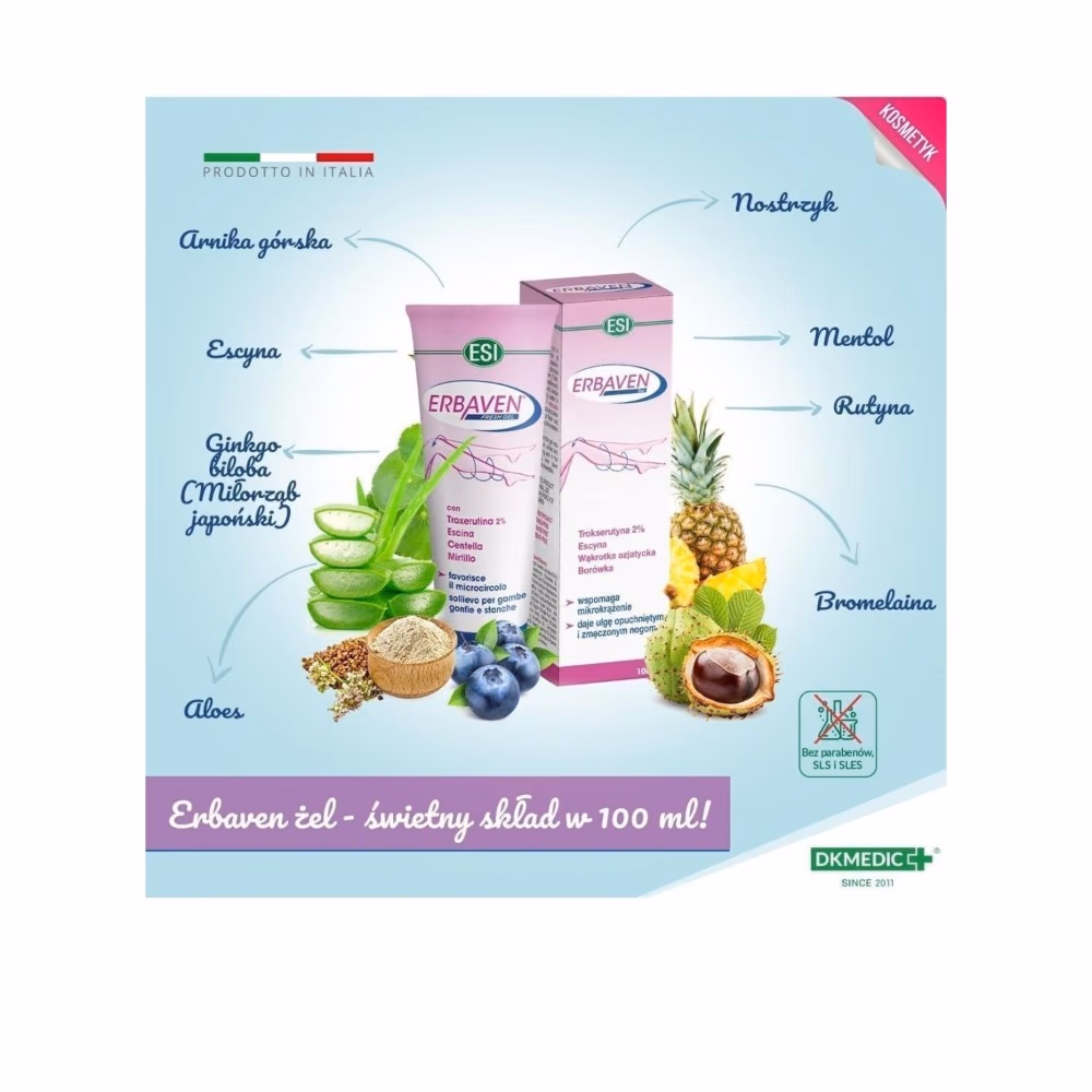 ESI Erbaven Fresh Gel 100ml 2