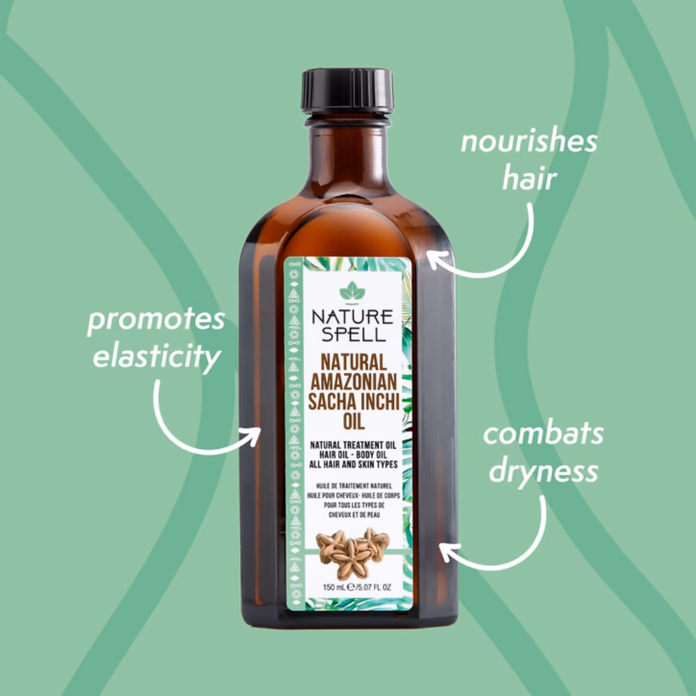 Nature Spell Nat Amazonian Sacha Inchi Oil 150ml 3