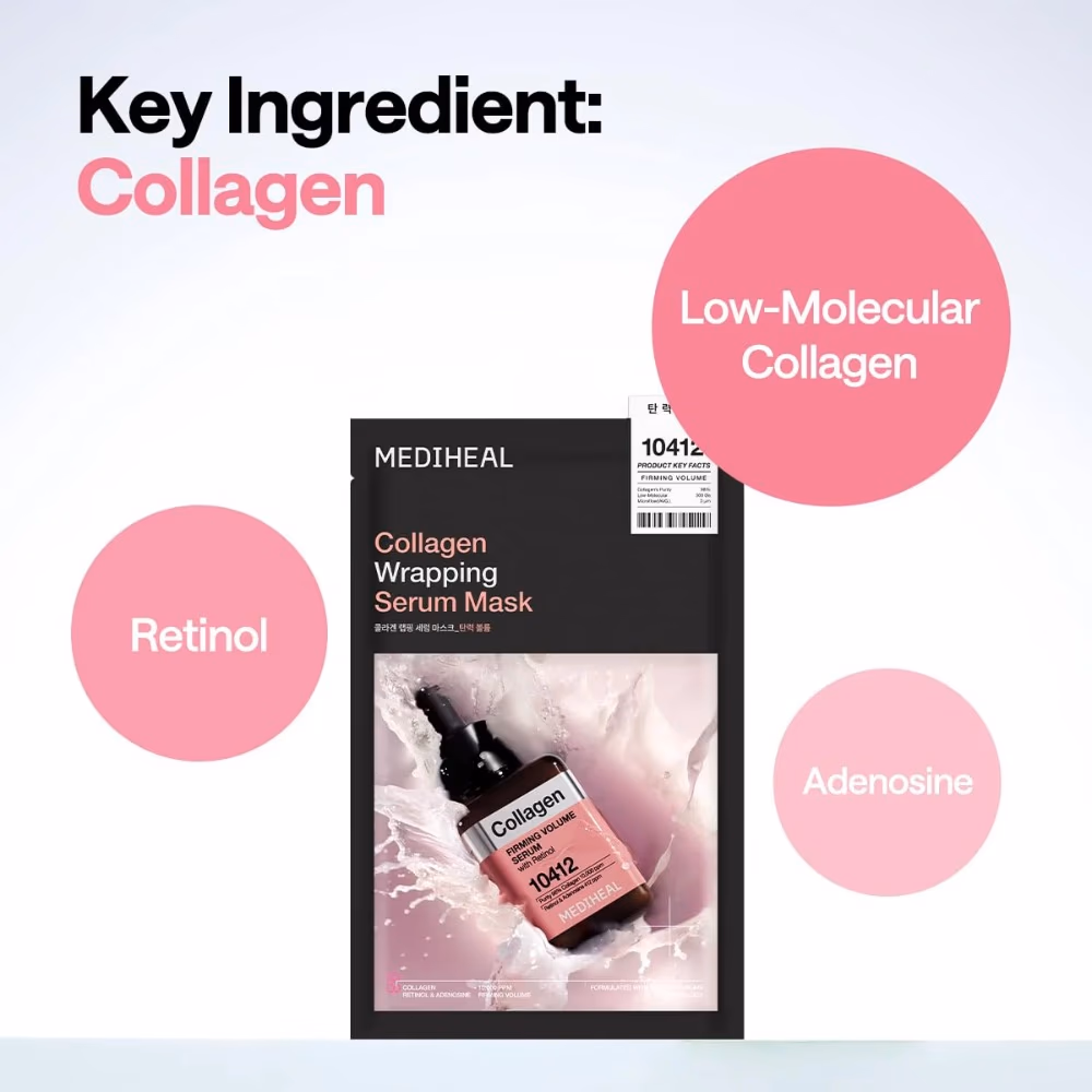 Mediheal Collagen Wrapping Serum Mask 4