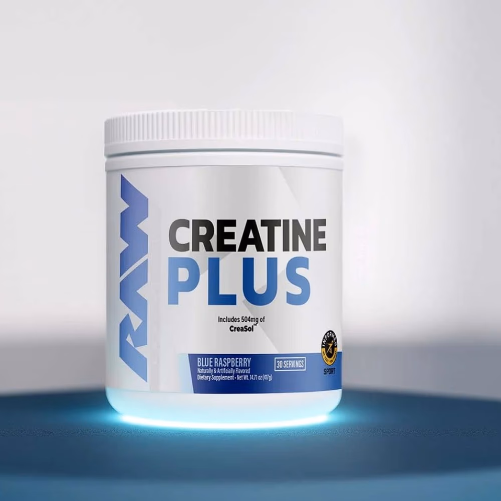 Raw Creatine Plus Blue Raspberry Flavor 417g 2