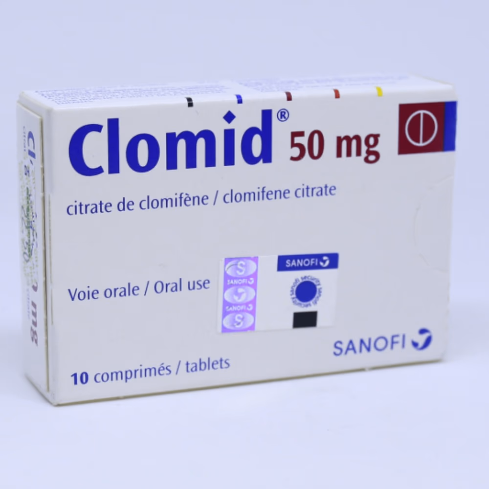 CLOMID 50MG TAB 10S-clomifene citrate. 3
