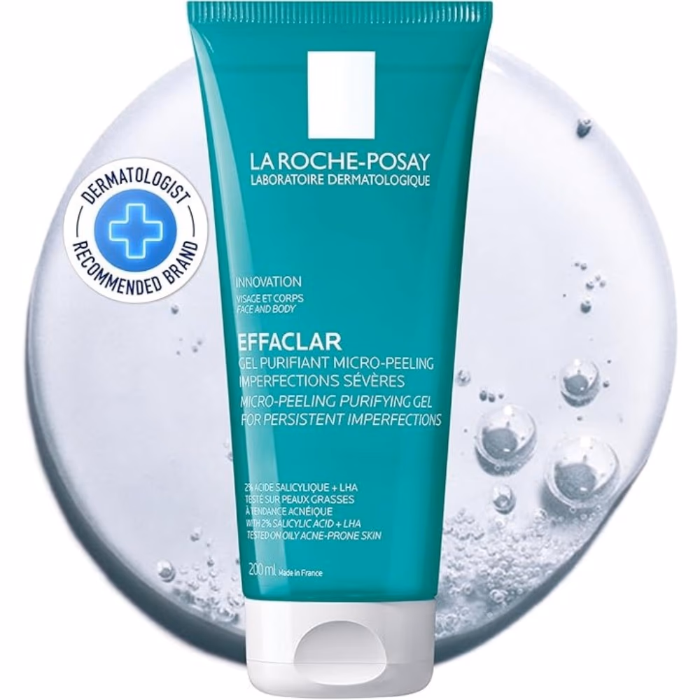 La Roche-Posay Effaclar Micro-Peeling Purifying Gel 200ml 4