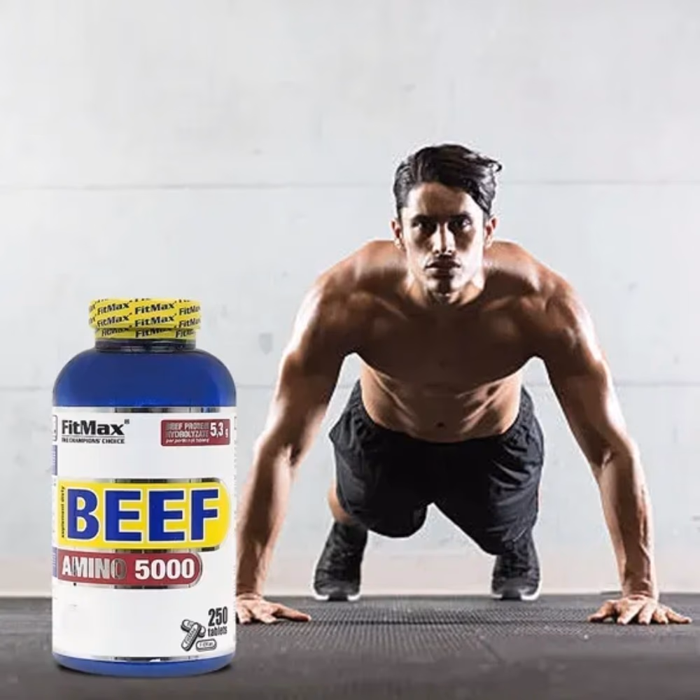 Fitmax Beef Amino 5000 - 250 Tablets 4