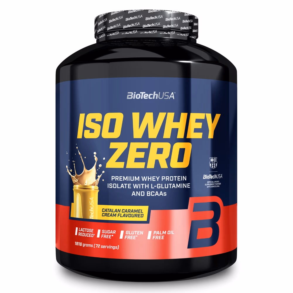 BioTechUSA Iso Whey Zero Catalan Caramel Cream 1816g 2