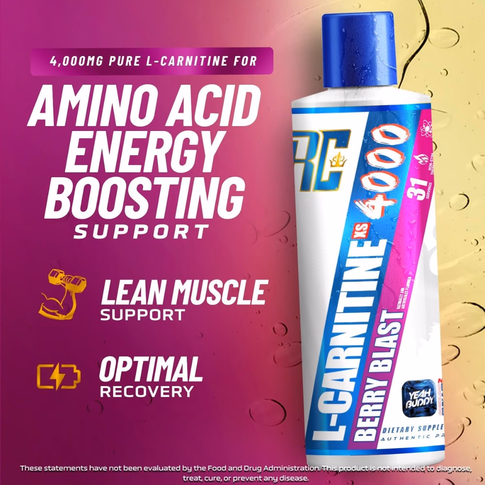 Ronnie Coleman L-Carnitine XS 4000 Berry Blast 465ml 4