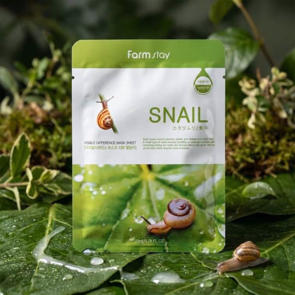 Farm Stay Snail Visible Difference Mask Sheet – 23ml 5