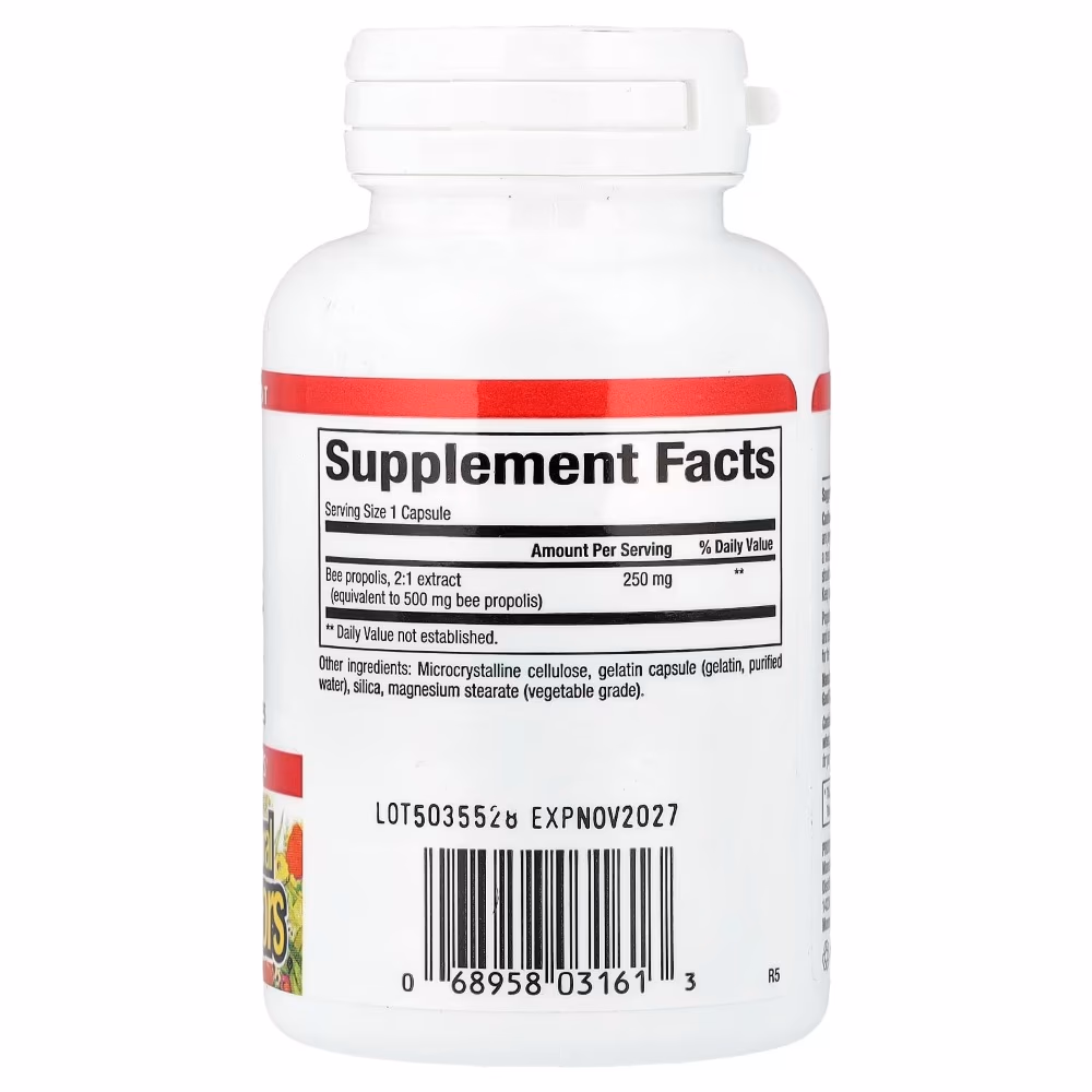 Natural Factors Bee Propolis 500 Mg 90 Capsules 2