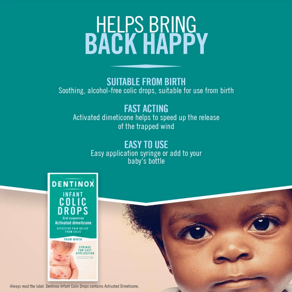 Dentinox Infant Colic Drops 100ml 3