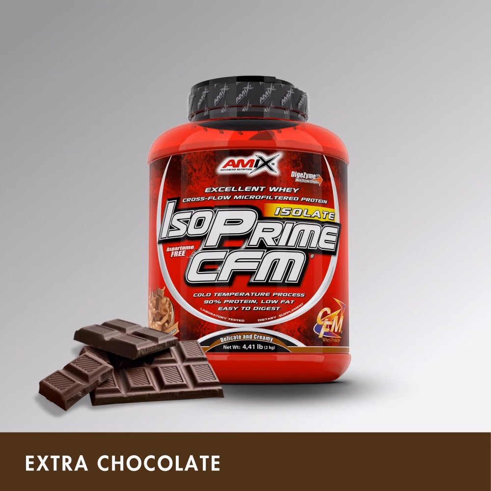 Amix Isoprime CFM Isolate Extreme Chocolate 2kg 4