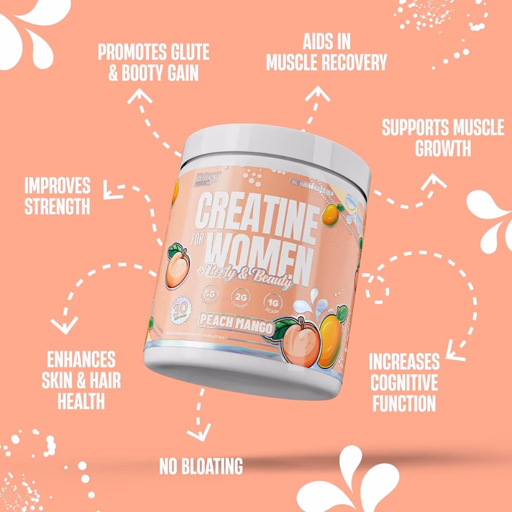 Nutrex Creatine Women Peach Mango 314.98g 2