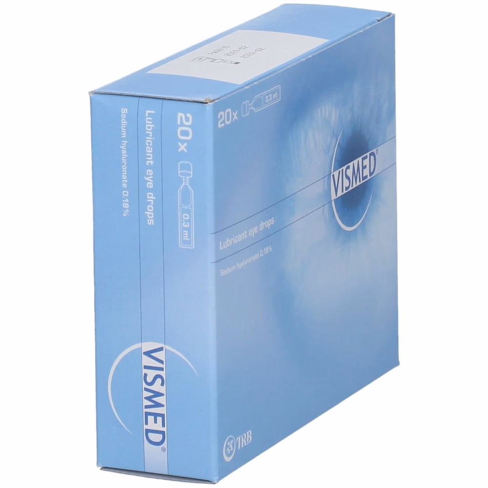  VISMED Lubricant Eye Drops 20x0.3ML 3