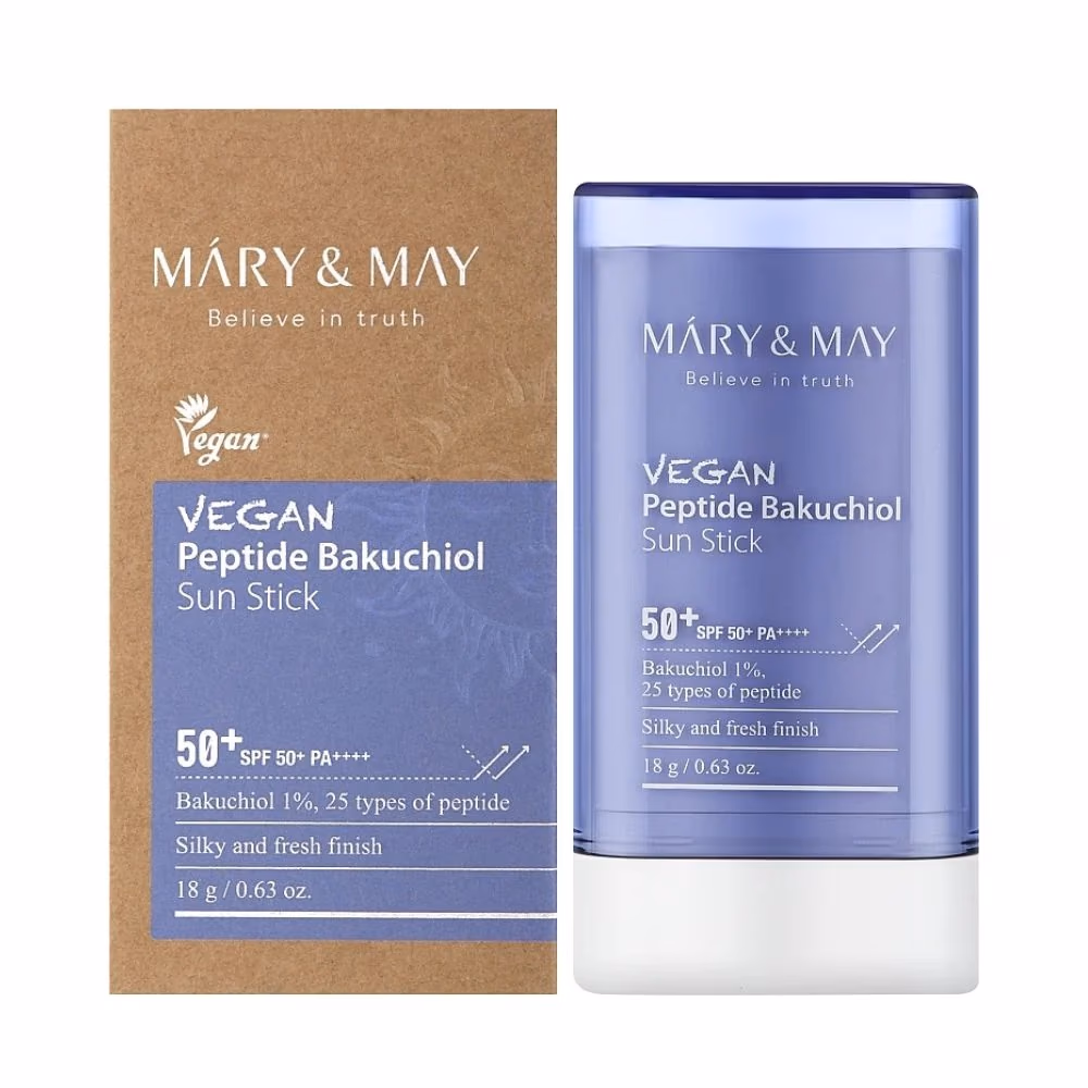 Mary And May Vegan Peptide Bakuchiol Sun Stick 18g 4