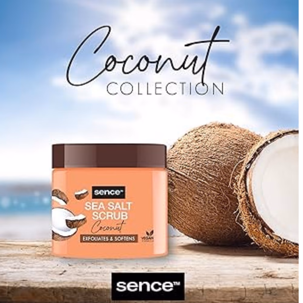 Sence Coconut Sea Salt Scrub 500g 3