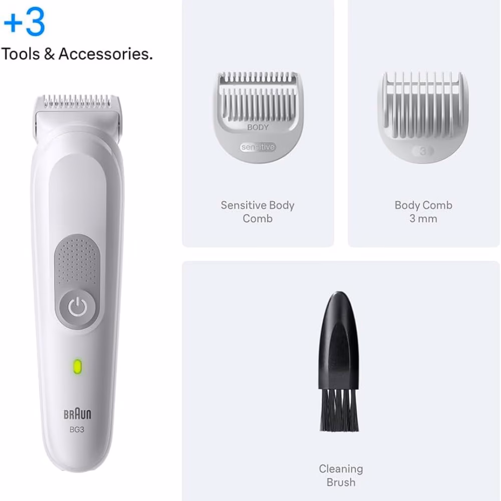 Braun Series 3 Body Groomer Grey BG3530 5