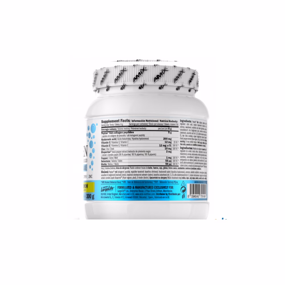 Amix Collagen Powder Marine Natural 300g 3
