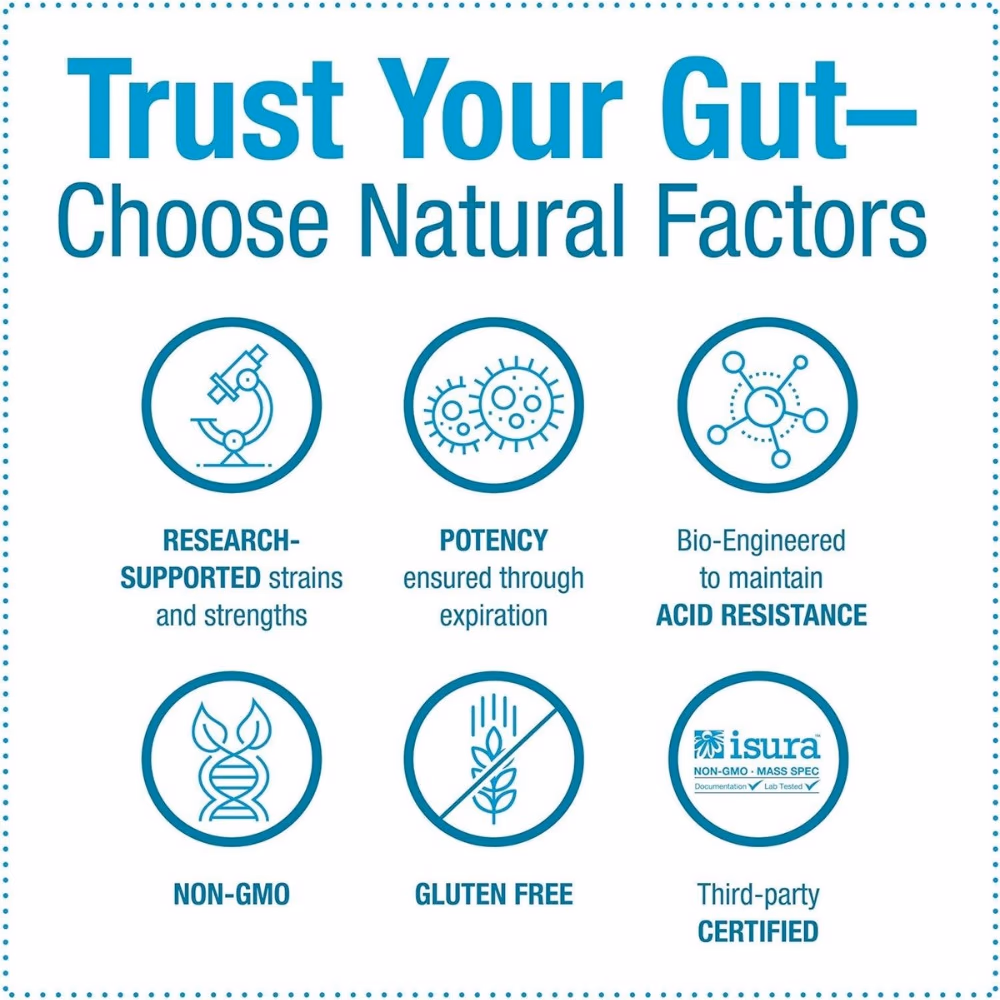 Natural Factors Ultimate Multi Probiotic Cap 120s 4