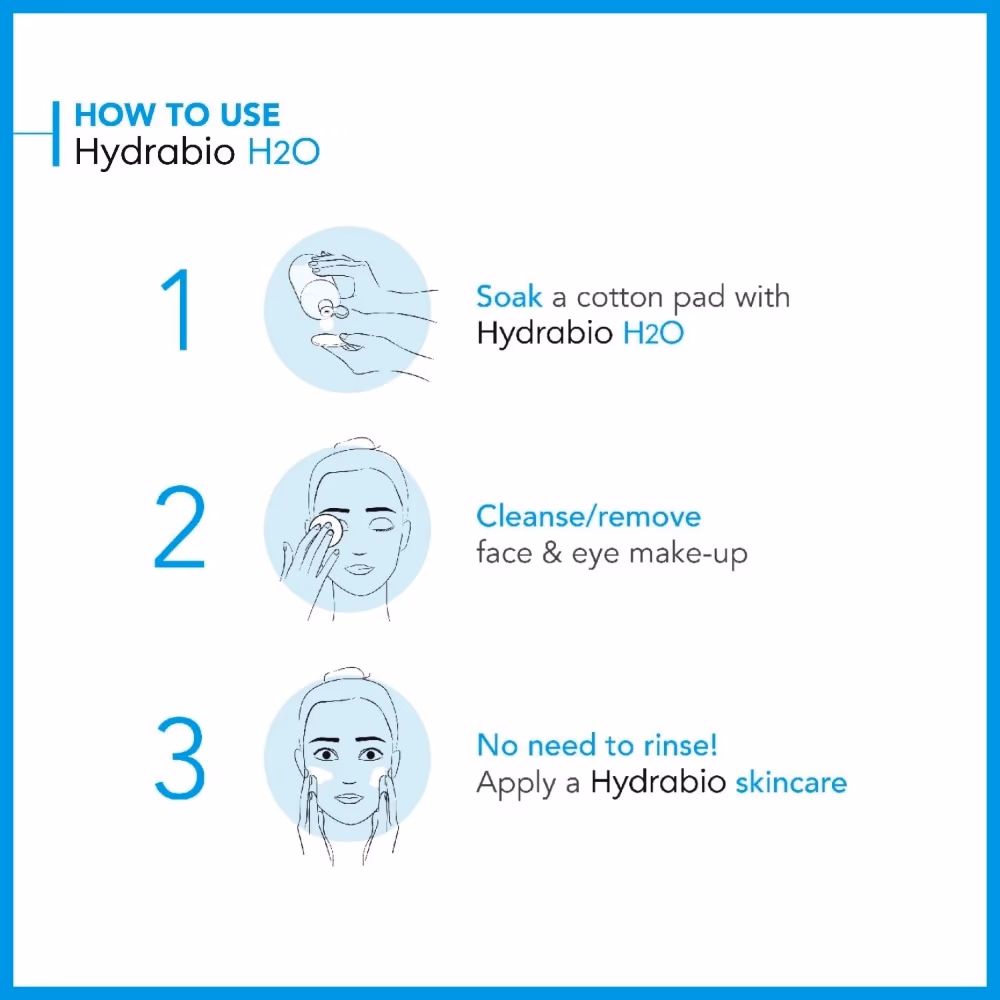 Bioderma Hydrabio H2O 100ml 3