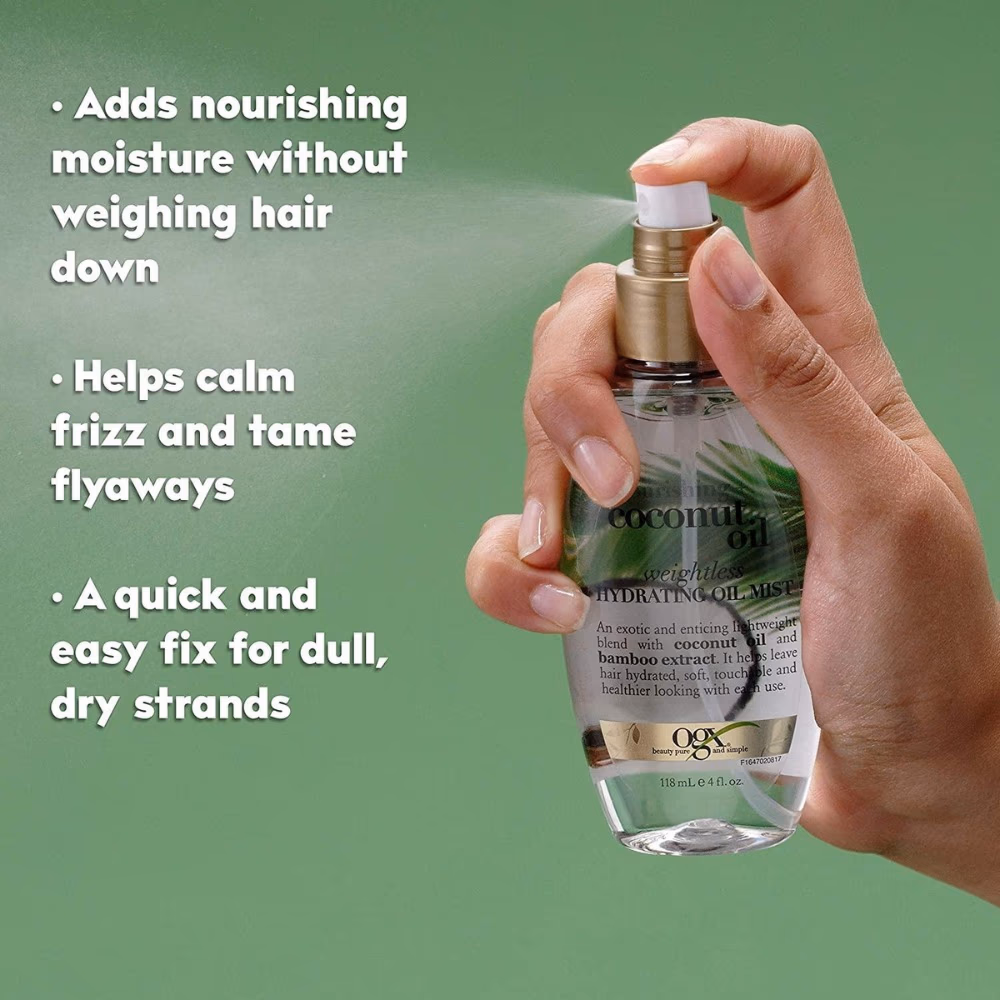OGX Coconut Oil Hydrating Mist Oil 118ml 2