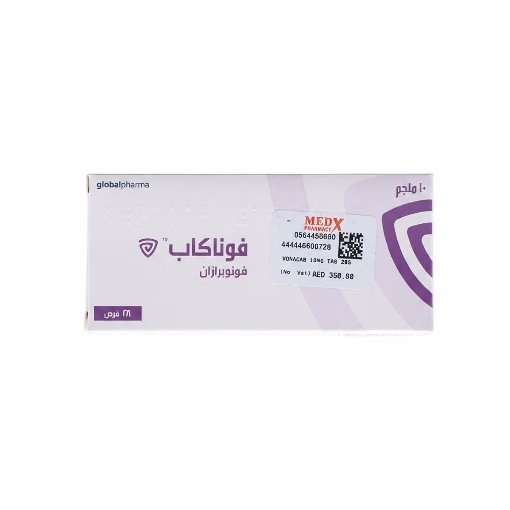 Vonacab Vonoprazan 10mg Tablets 28s 2