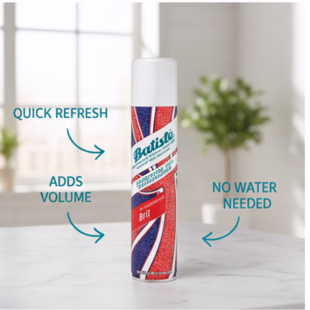 BATISTE Dry Shampoo Brit 200ml 3