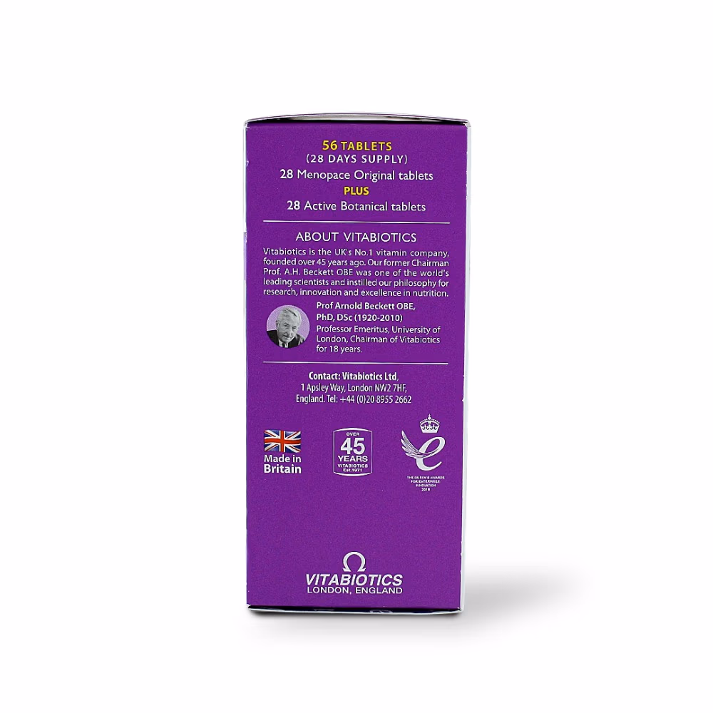 Vitabiotics Menopace Plus Tab 56 3