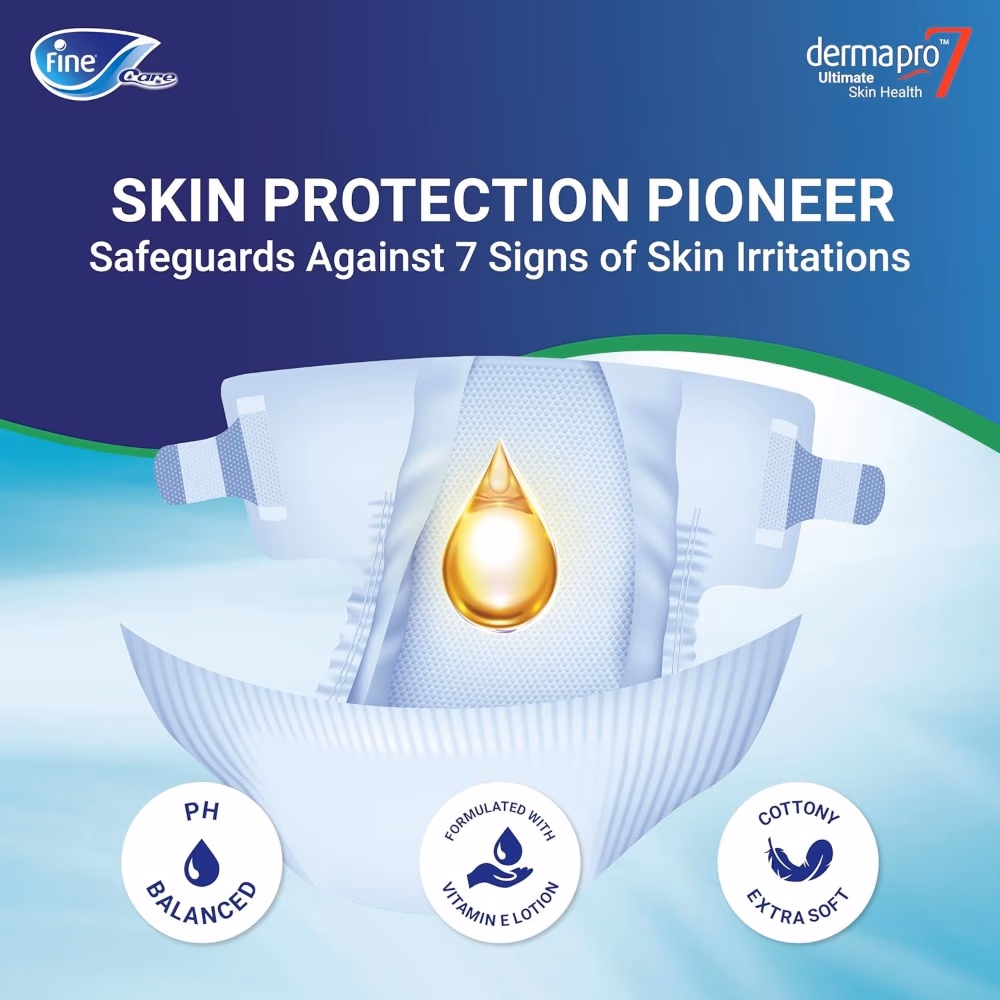 Fine Care Adult Diaper Large 9s 3