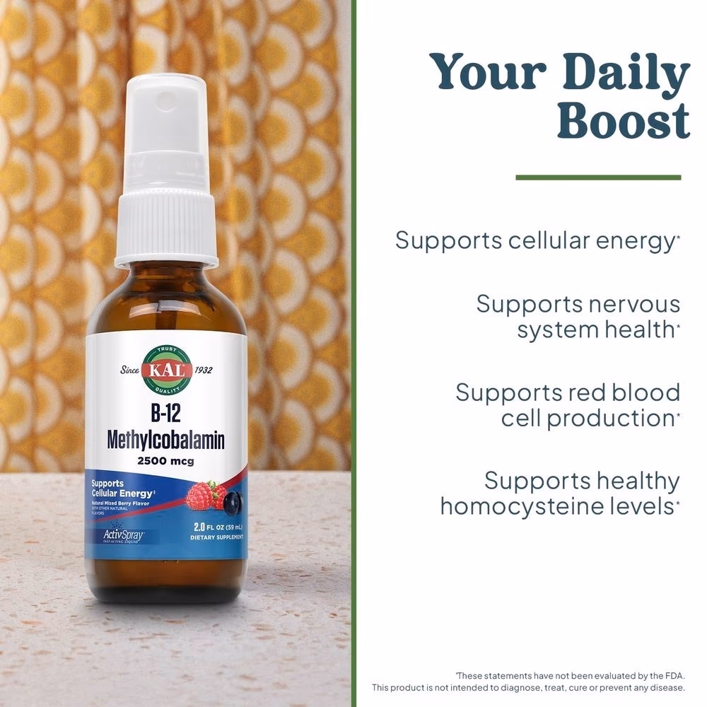 KAL B12 Methylcobalamin 2500mcg Drops 59ml 3