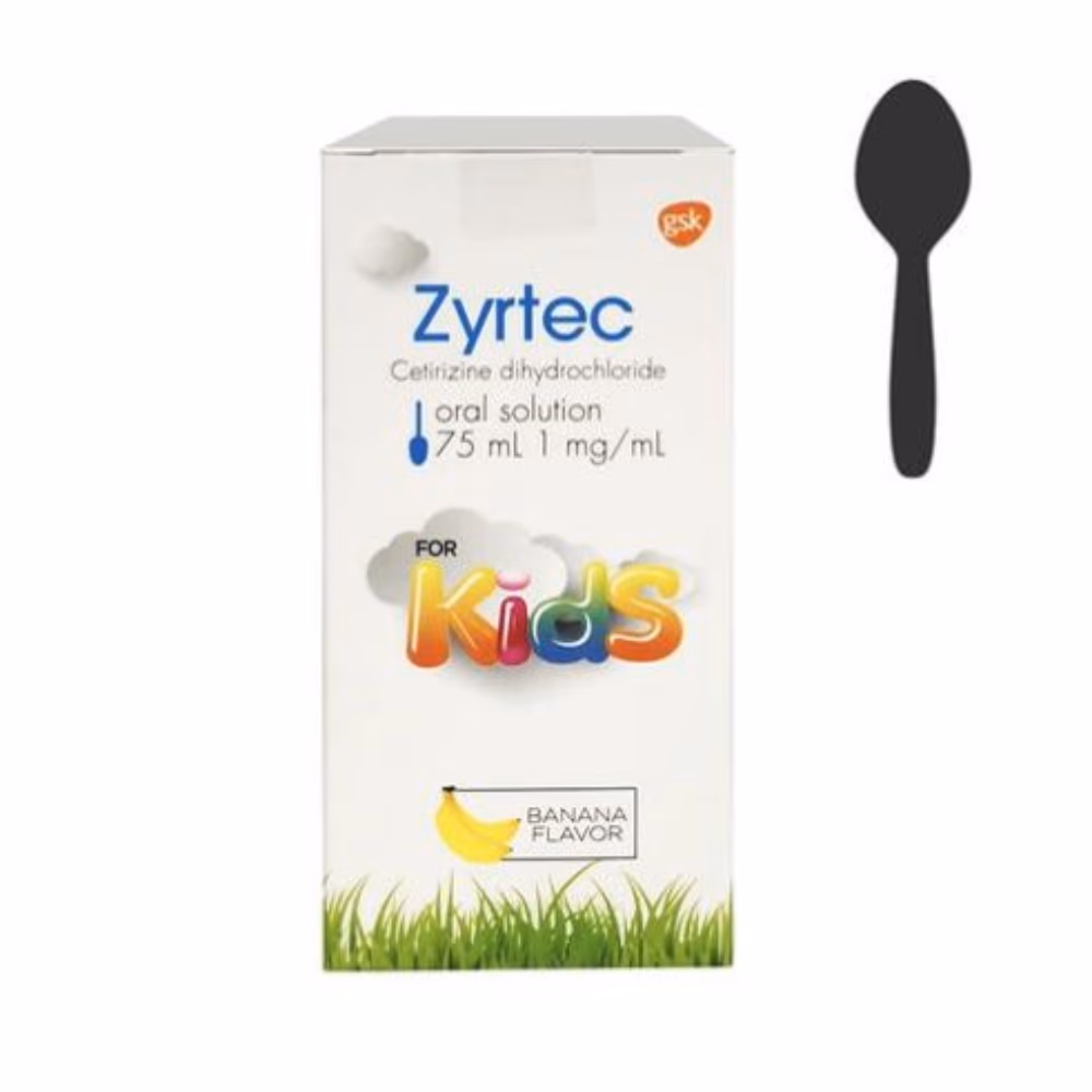 Zyrtec 1mg/ml Solution 75ml 3