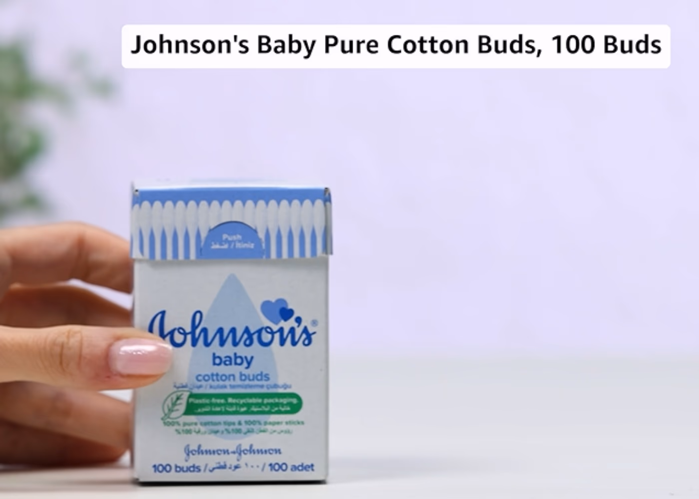 Johnson's Cotton Buds 100pcs 2