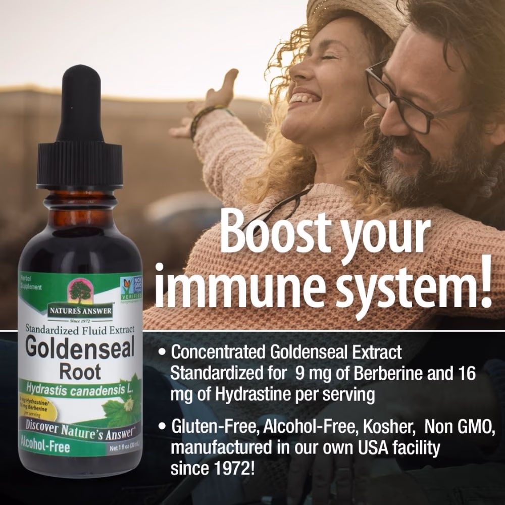 Natures Answer Golden Seal Root Drops 30ml 5