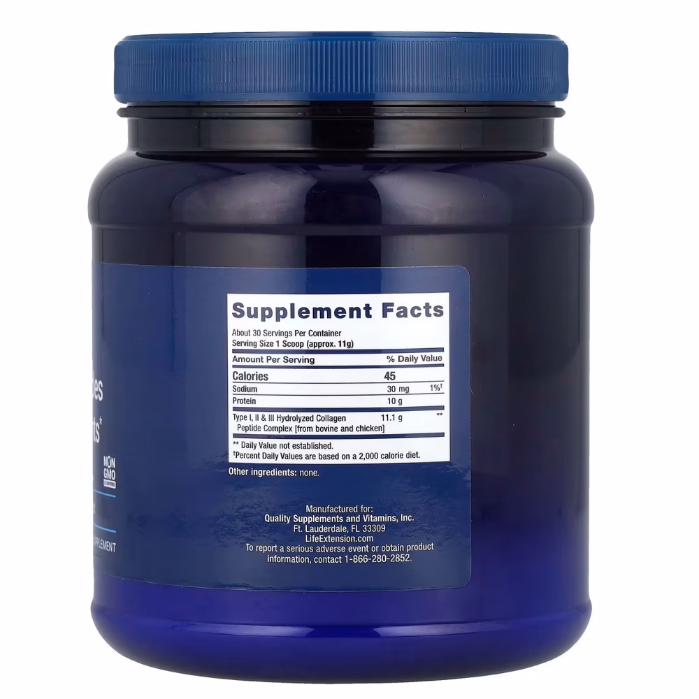 Life Extension Collagen Peptides for Skin and Joints 343g 2