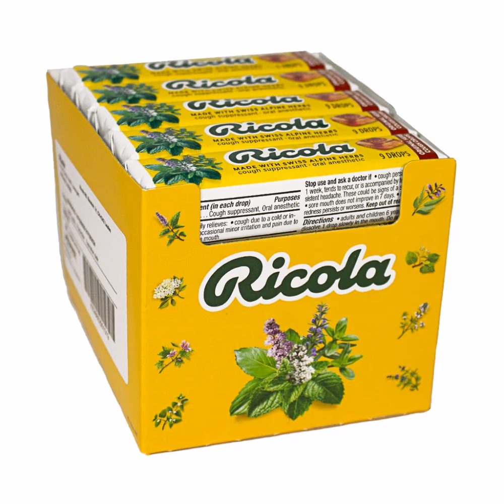 Ricola Original Herb Drops 9s 3