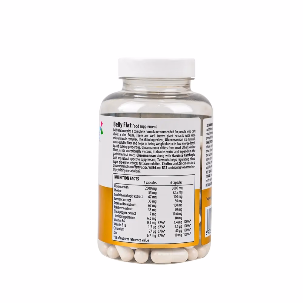 Paxas Belly Flat 120 Capsules 2