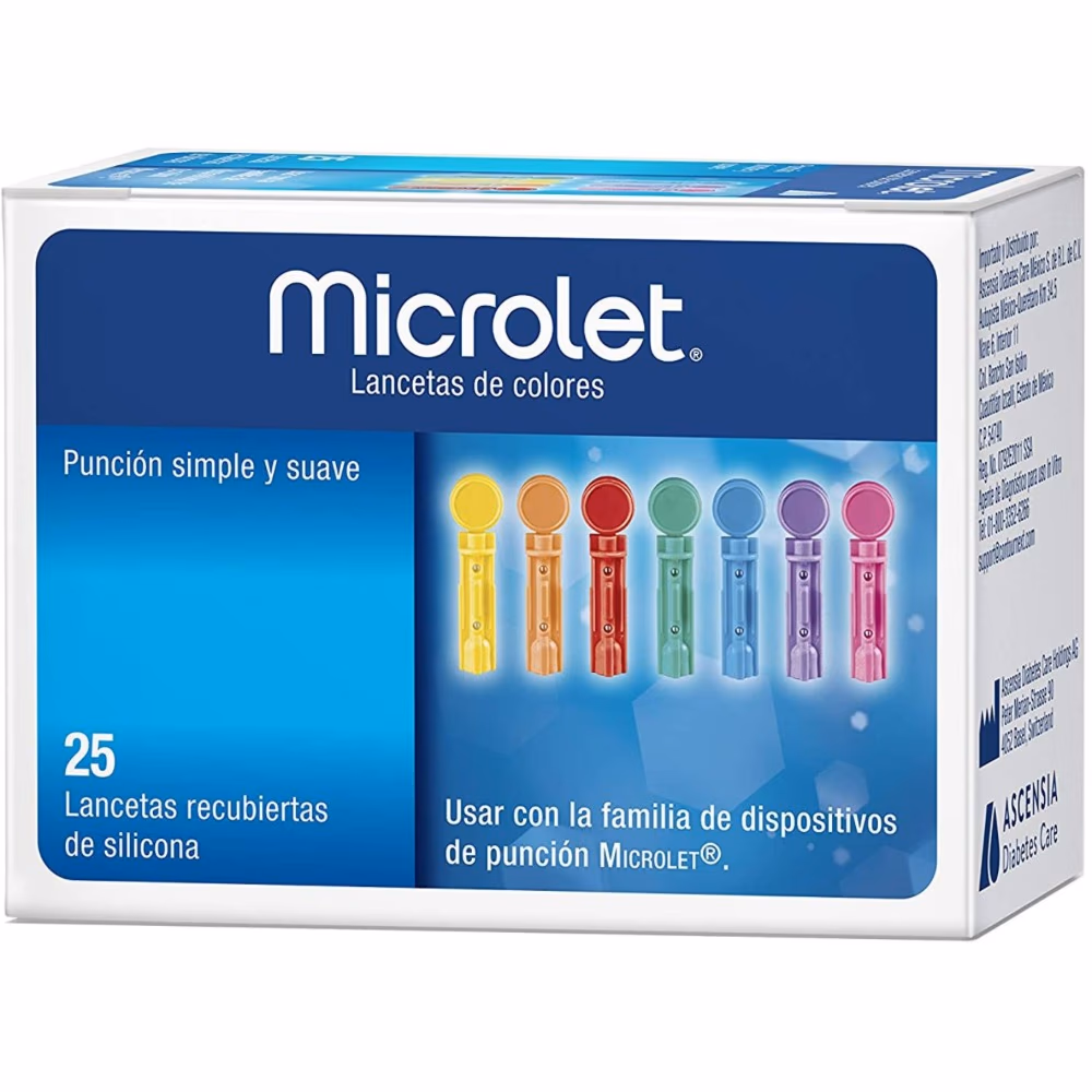  Ascensia Microlet Lancet 25s 3