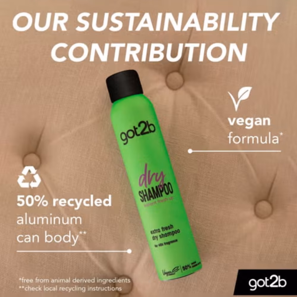 Schwarzkopf Got2b Fresh It Up Extra Fresh Dry Shampoo (200ml) 2