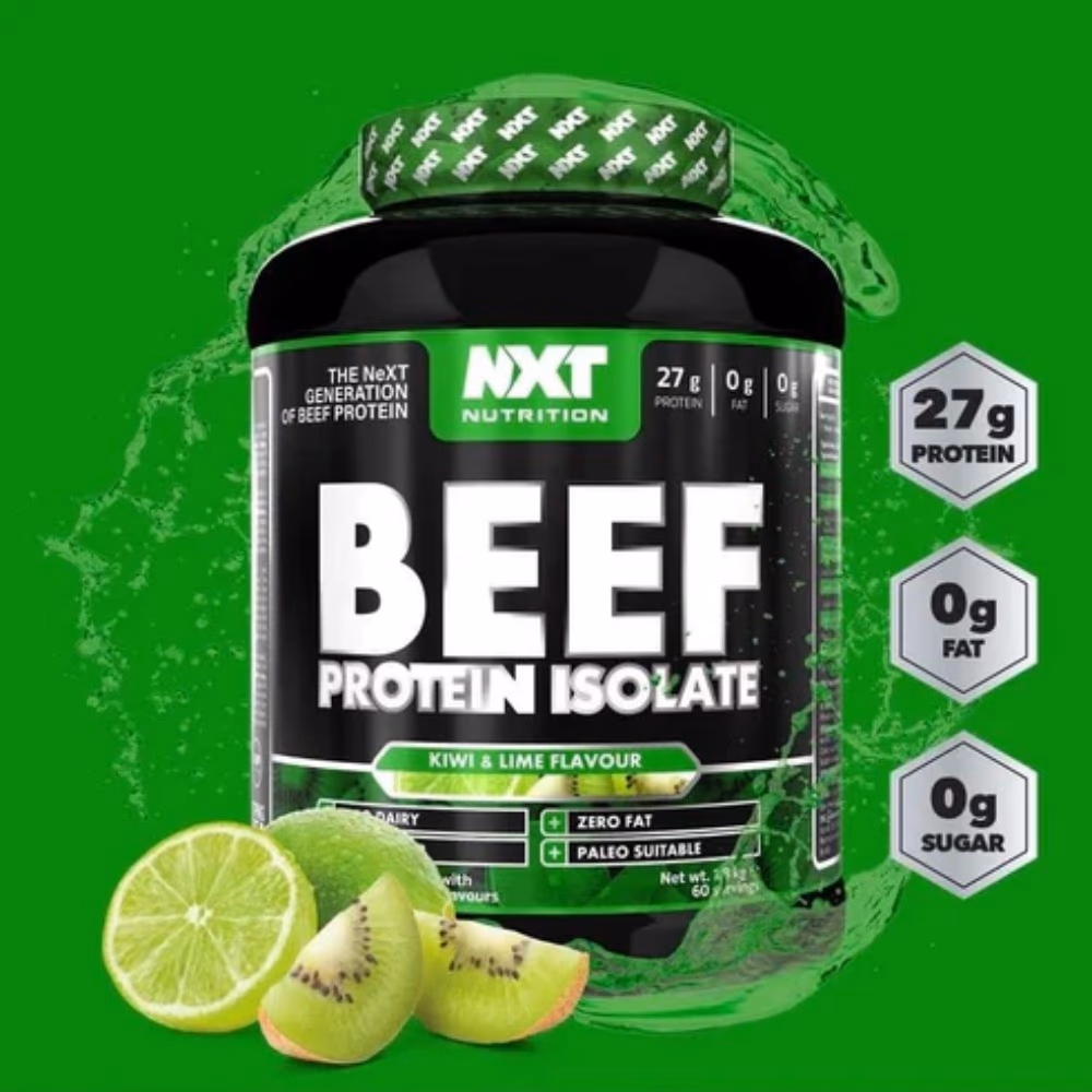 NXT Beef Protein Isolate Kiwi Lime 1.8Kg 2