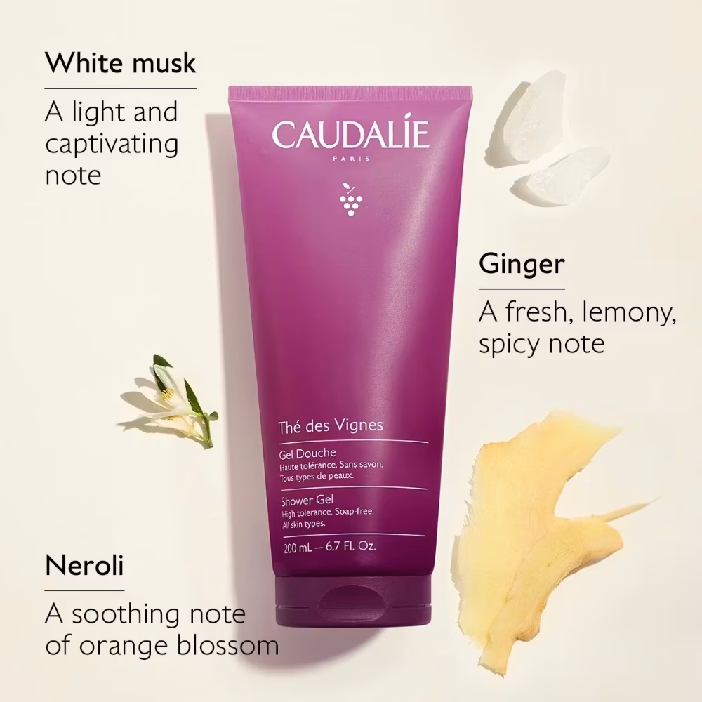 Caudalie Thé Des Vignes Shower Gel 200ml 2