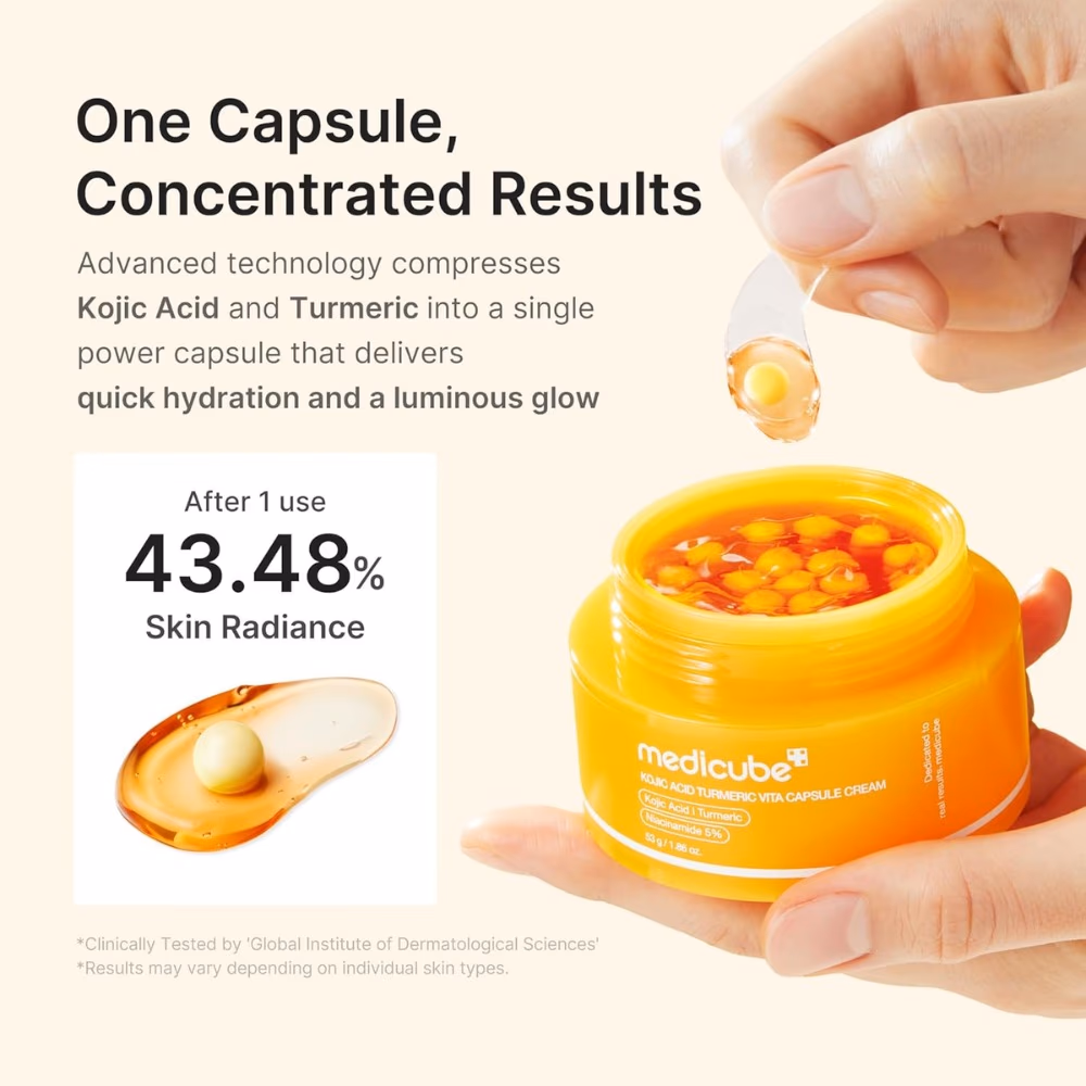 Medicube Kojic Acid Turmeric Vita Cap Cream 53g 5