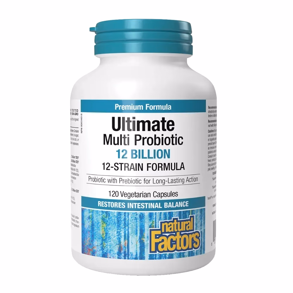 Natural Factors Ultimate Multi Probiotic Cap 120s 2