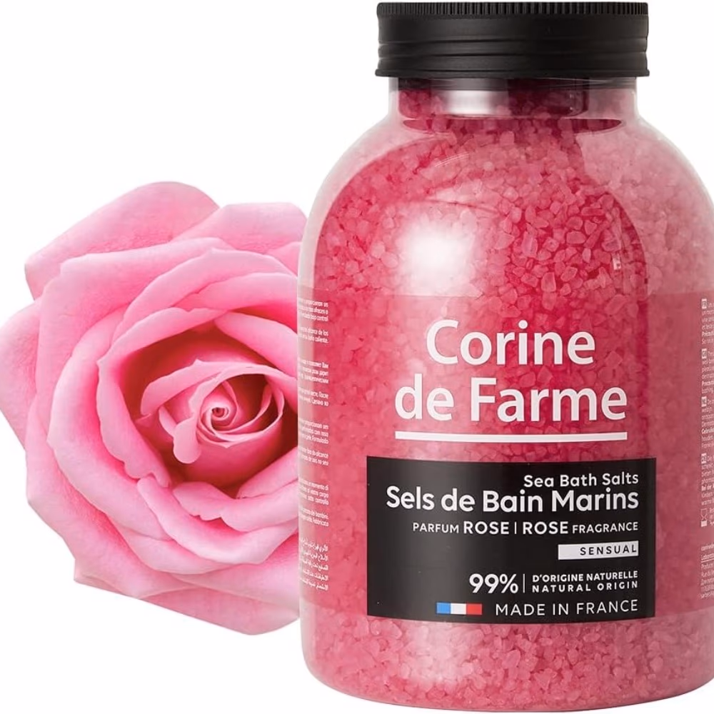 Corine de Farme Bath Sea Salt Rose 1.3kg 3
