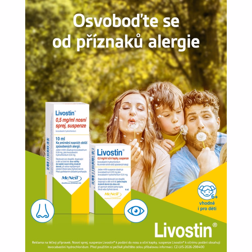 LIVOSTIN 0.5mg/mL Nasal Spray 10mL   3