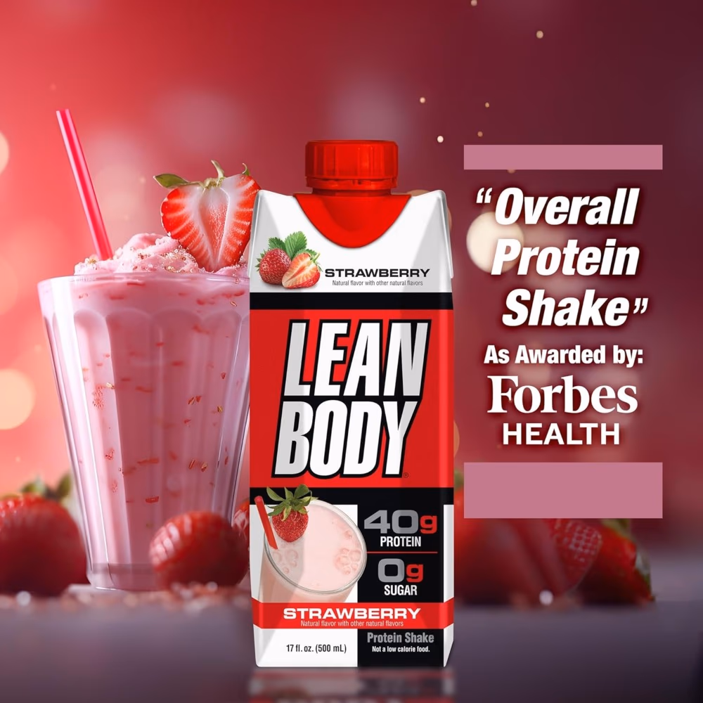 Labrada Lean Body RTD Strawberry 40g 500ml 4