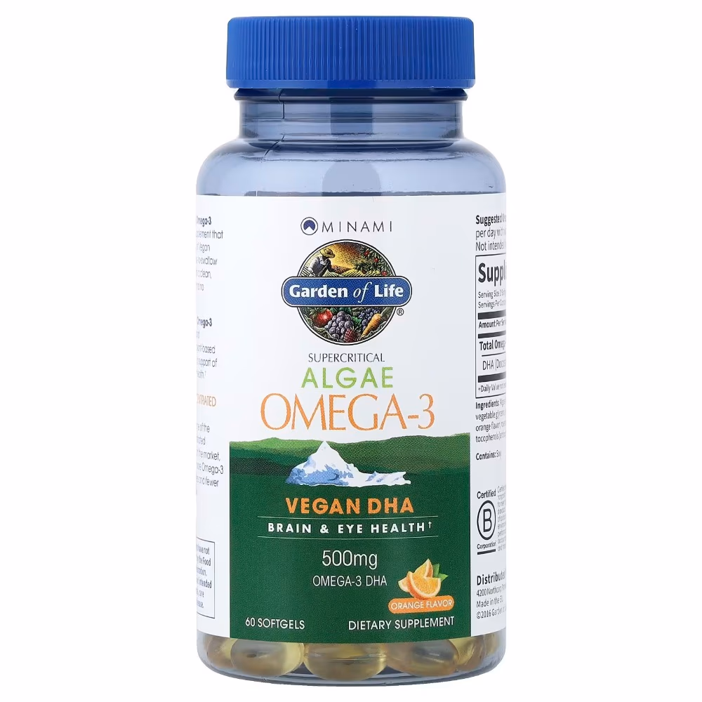 Garden OfLife Algae Omega-3 SoftGel 60S 3